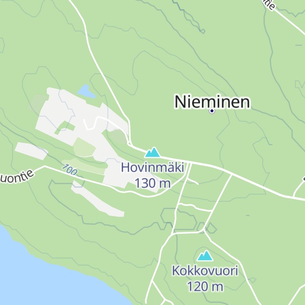 Map of Hovinmäki