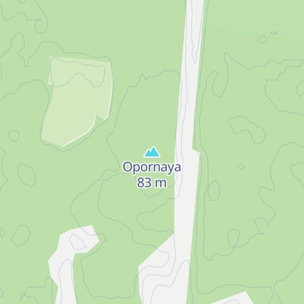 Map of Opornaya