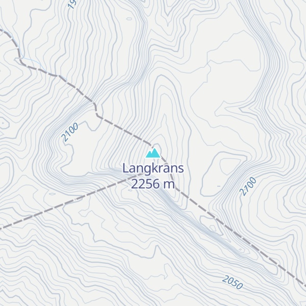 Map of Langkrans