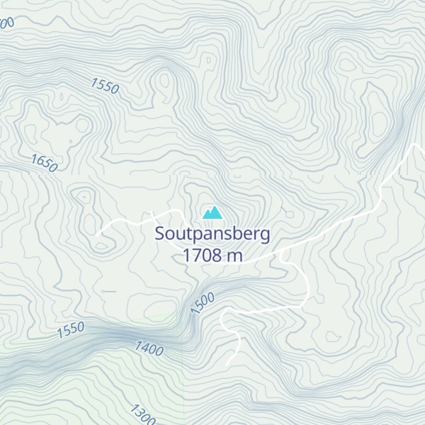 Map of Soutpansberg