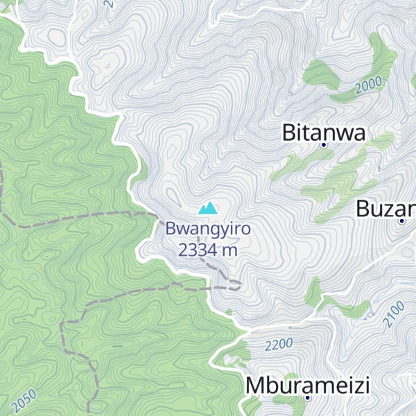 Map of Bwangyiro