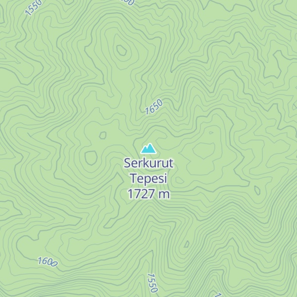 Map of Serkurut Tepesi