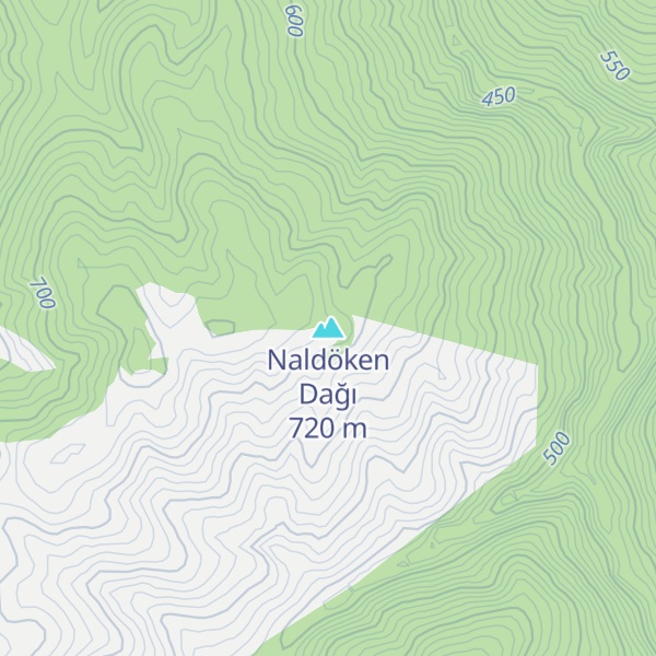 Map of Naldöken Dağı