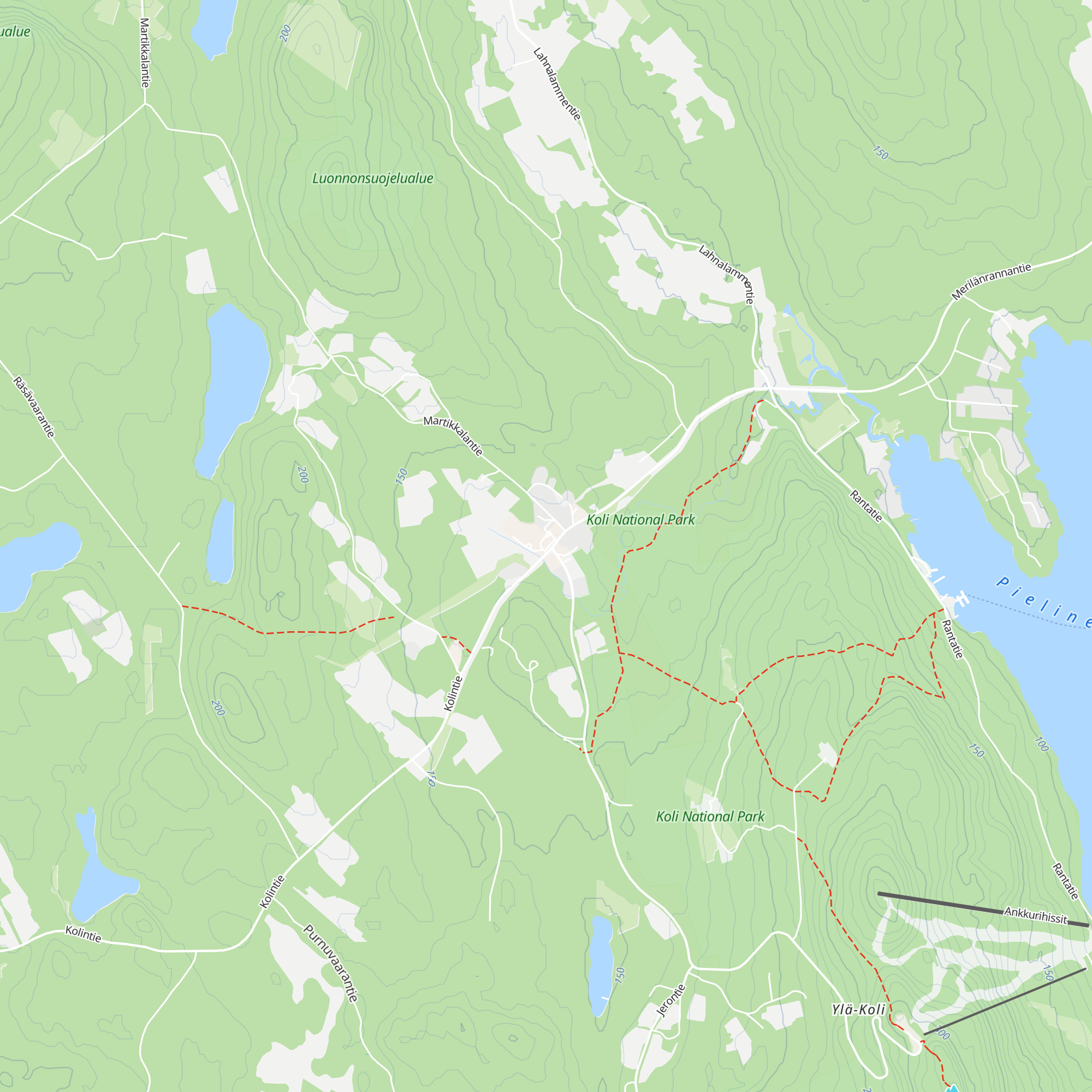 Kolin matkailuneuvonta map