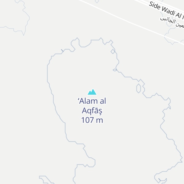 Map of ‘Alam al Aqfāş