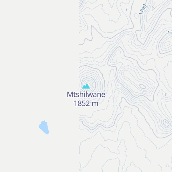 Map of Mtshilwane
