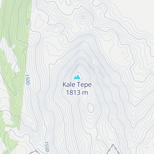 Map of Kale Tepe