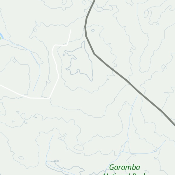 Map of Mont Dalele
