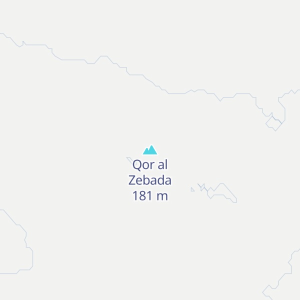 Map of Qor al Zebada