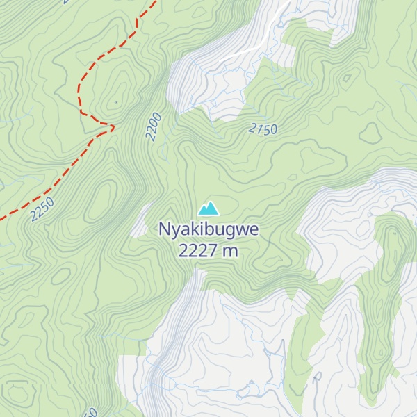 Map of Nyakibugwe