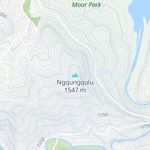 Map of Ngqungqulu