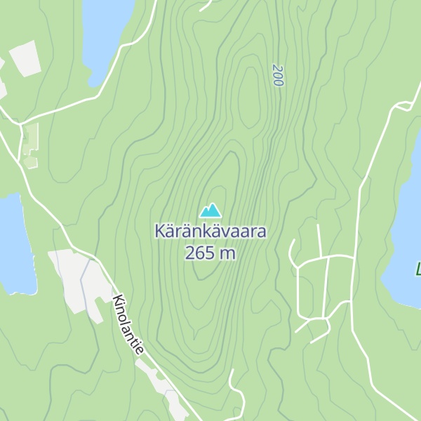 Map of Käränkävaara