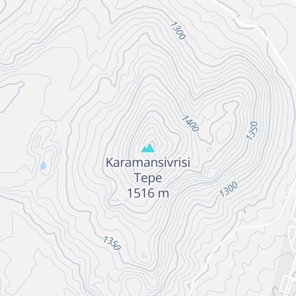 Map of Karamansivrisi Tepe