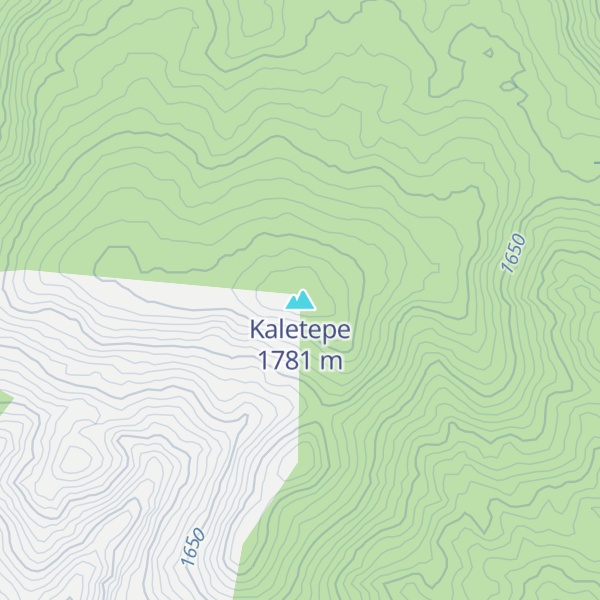 Map of Kaletepe