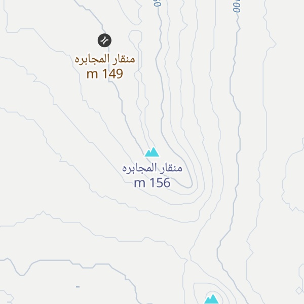 Map of منقار المجابره