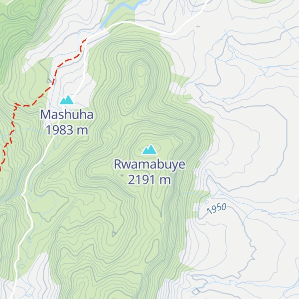 Map of Rwamabuye