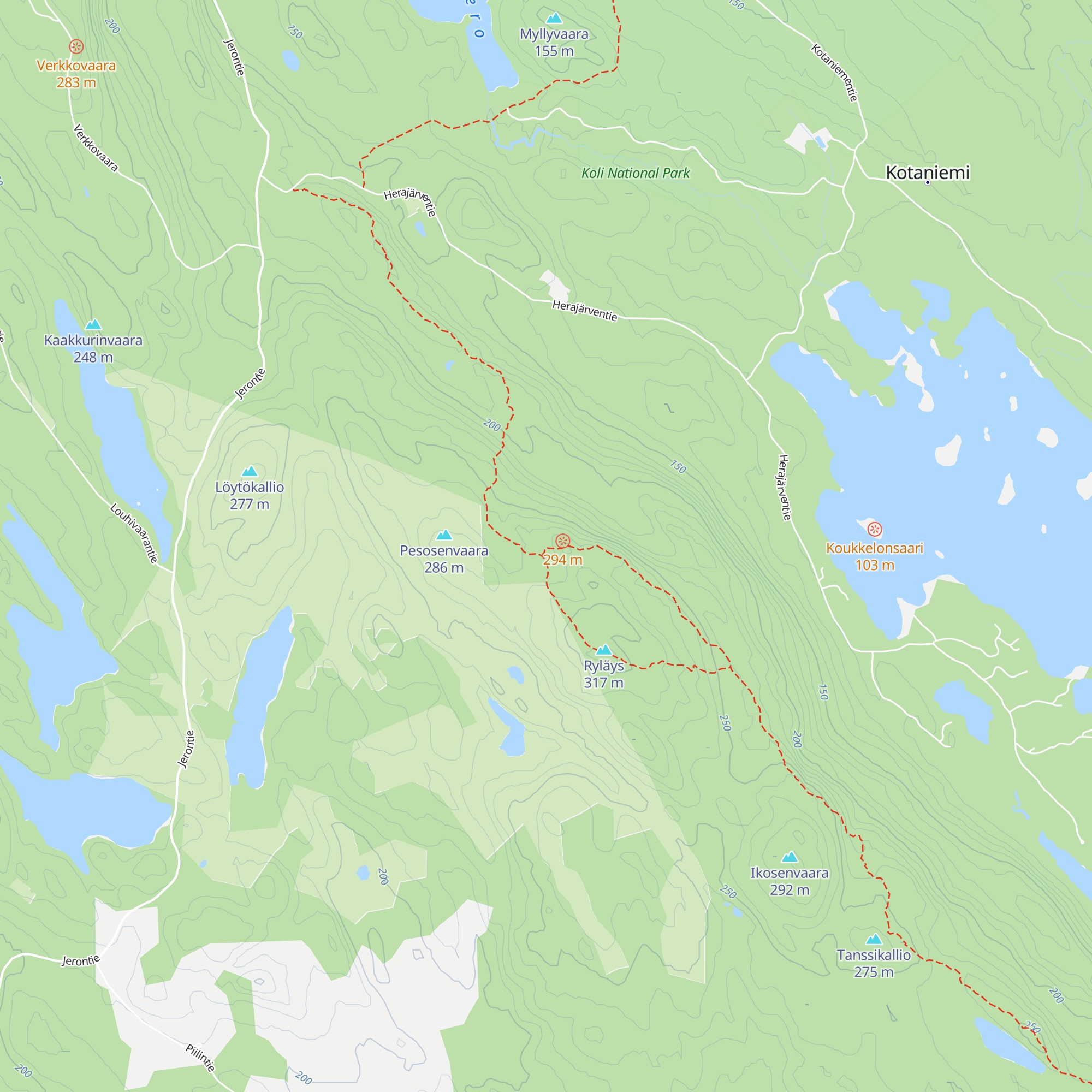Ryläyksen kota map