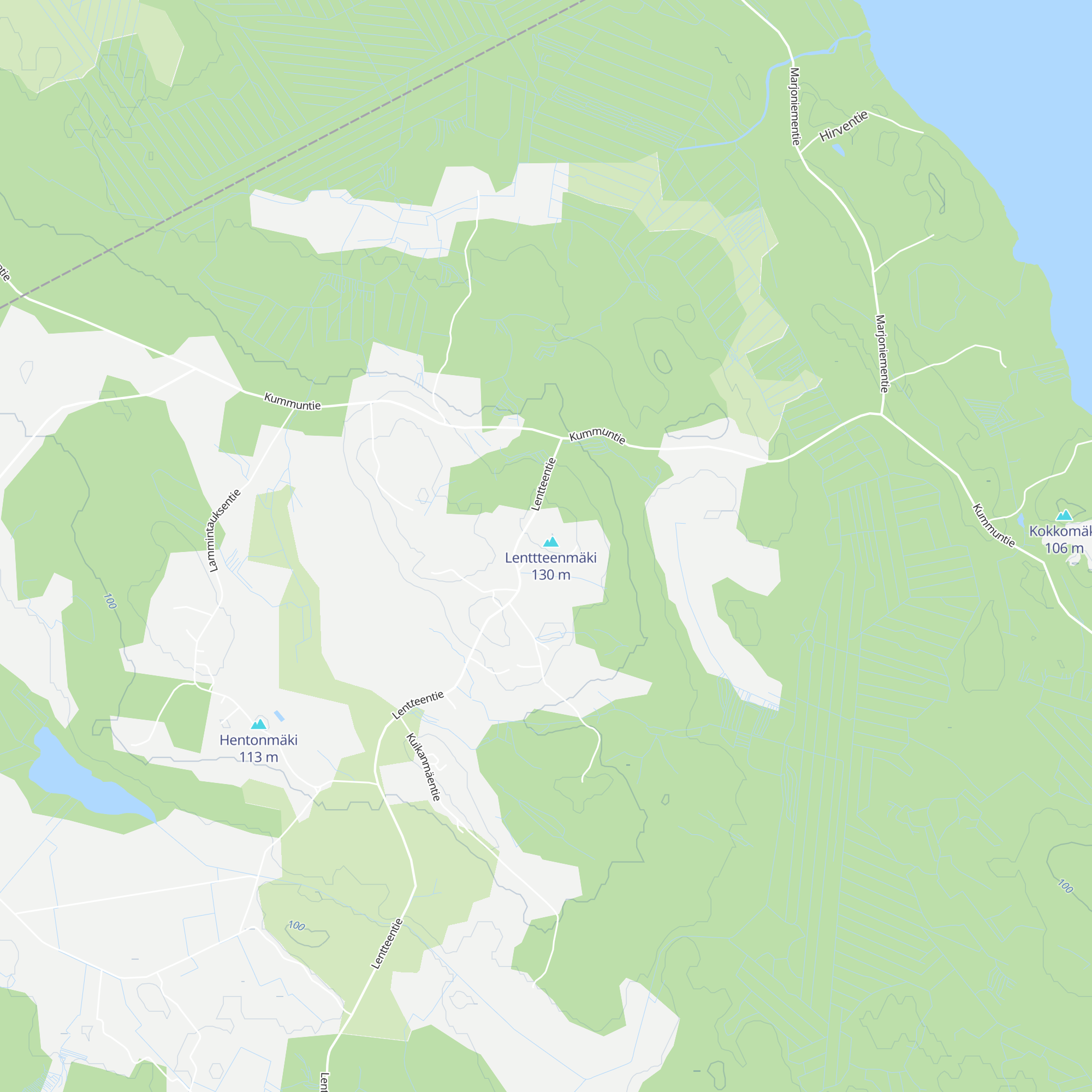 Kummun kota map