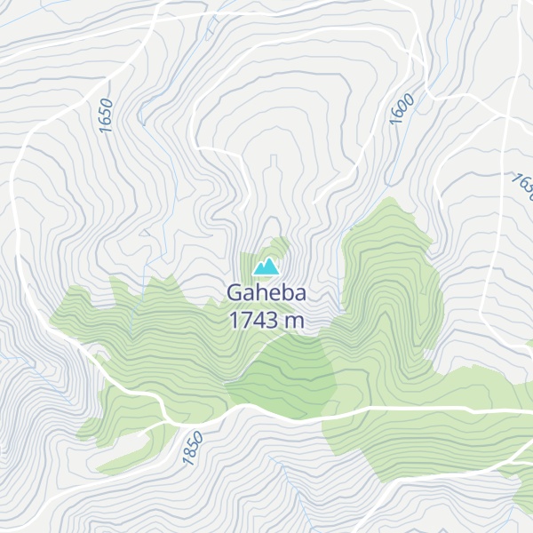 Map of Gaheba