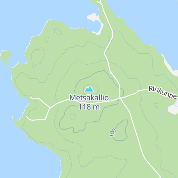 Map of Metsäkallio