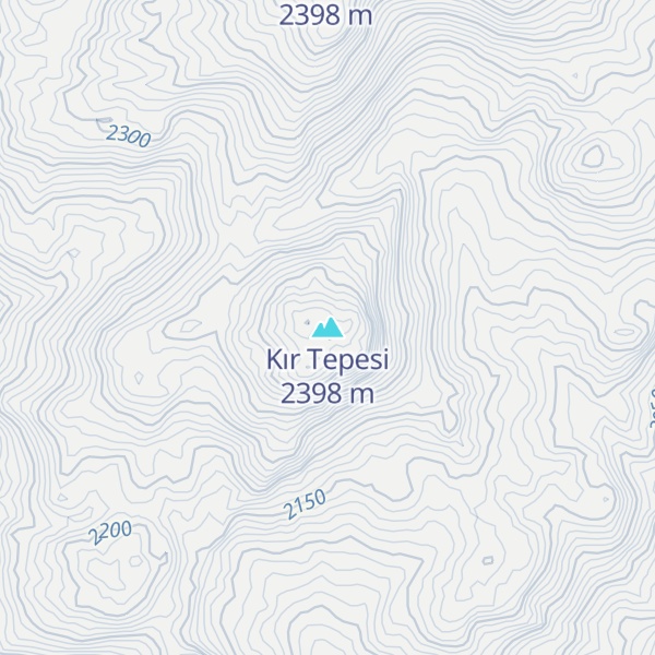 Map of Kır Tepesi