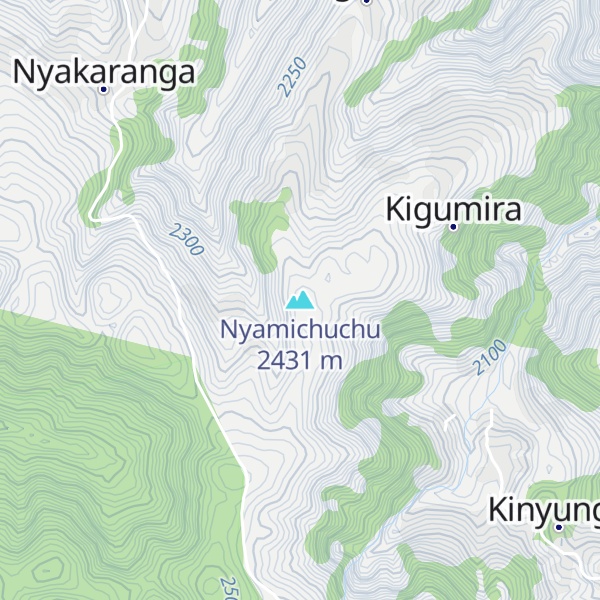 Map of Nyamichuchu