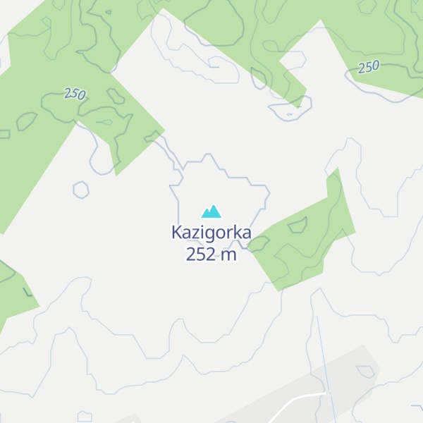 Map of Kazigorka