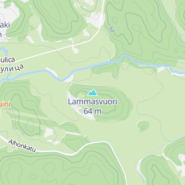 Map of Lammasvuori