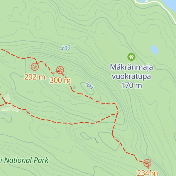 Map of Mäkrä