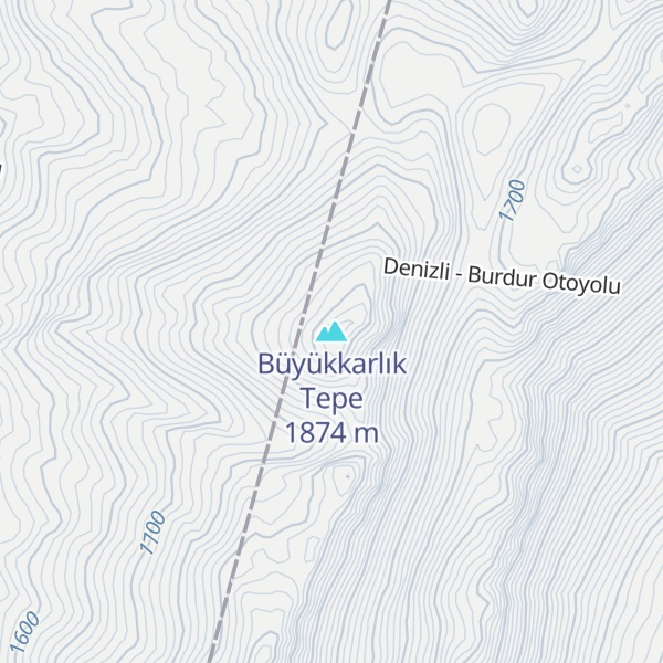 Map of Büyükkarlık Tepe