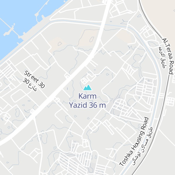 Map of Karm Yazid