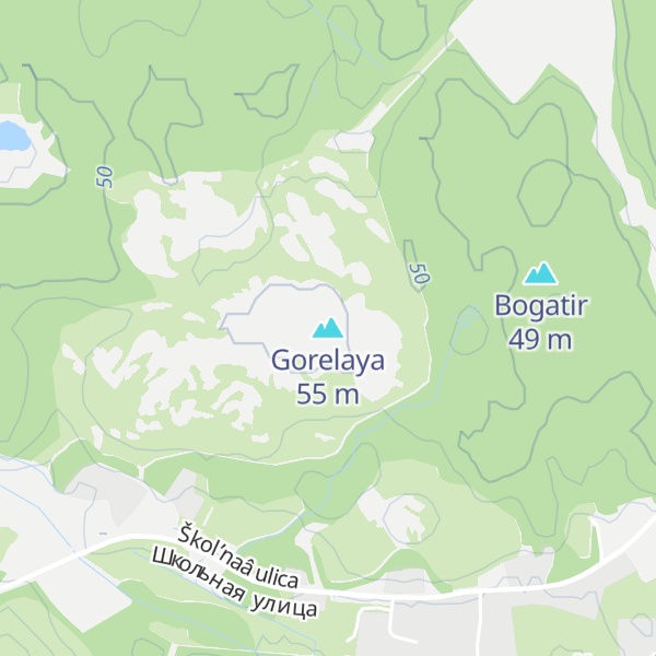 Map of Gorelaya