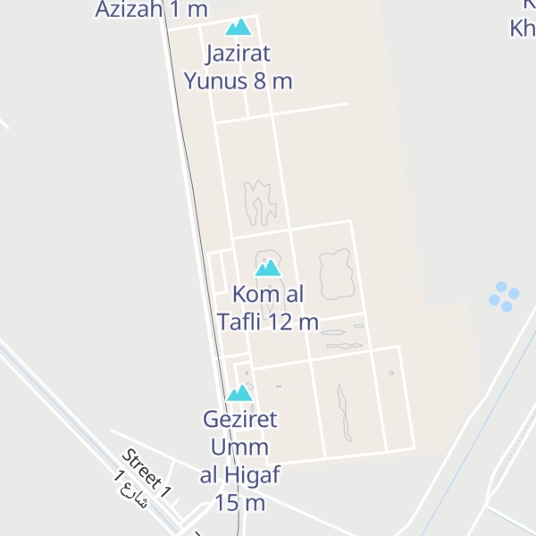 Map of Kom al Tafli
