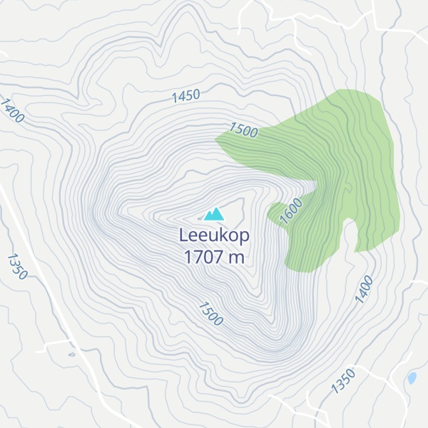 Map of Leeukop
