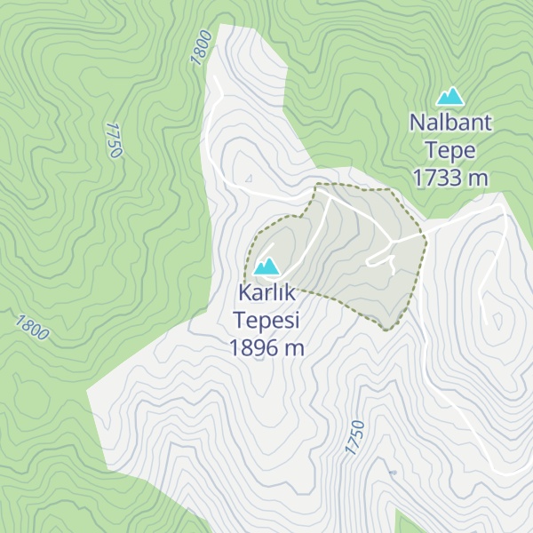 Map of Karlık Tepesi