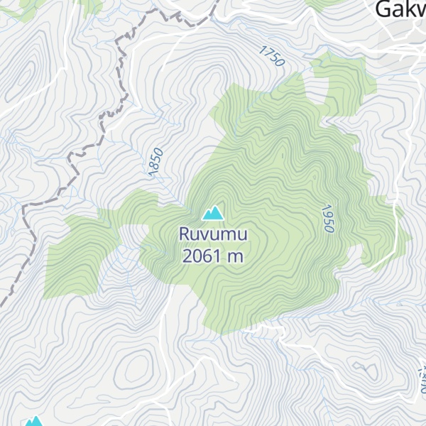 Map of Ruvumu
