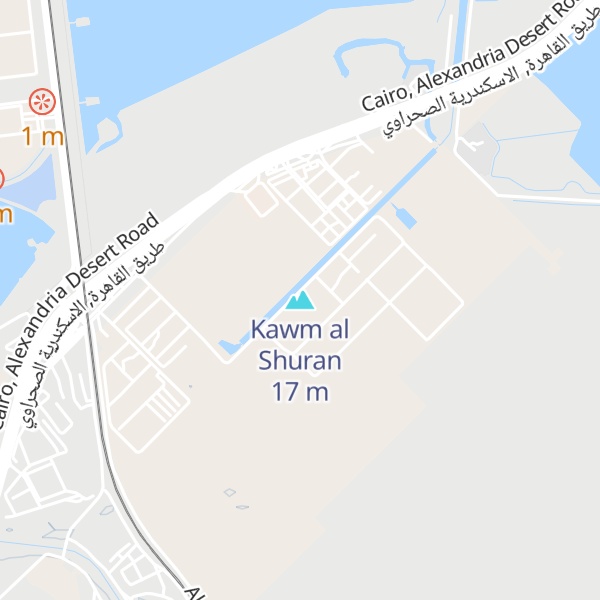 Map of Kawm al Shuran