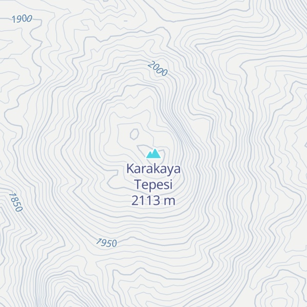 Map of Karakaya Tepesi