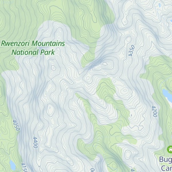 Map of Bamwanjara Hut
