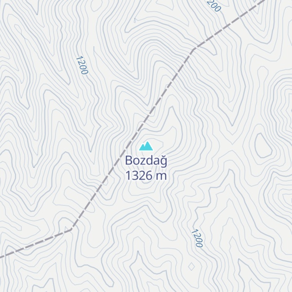 Map of Bozdağ