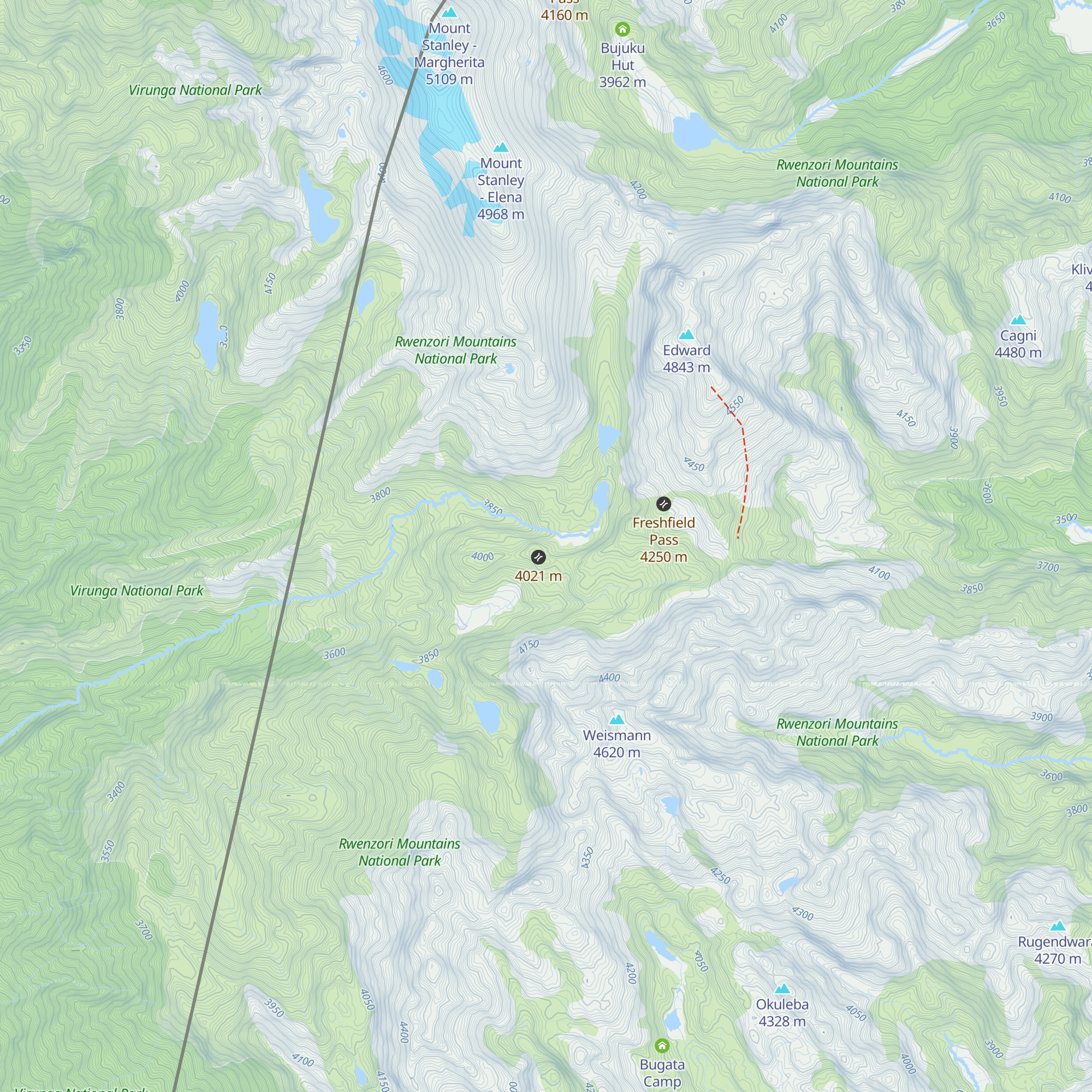 Hunwick's Camp map