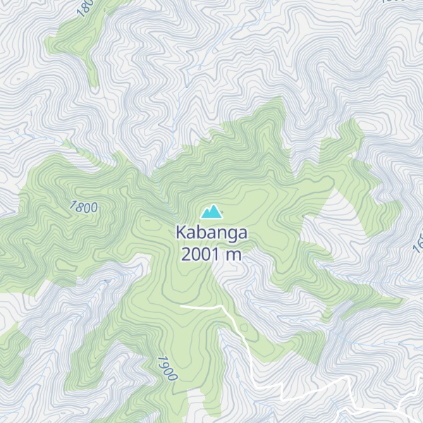 Map of Kabanga