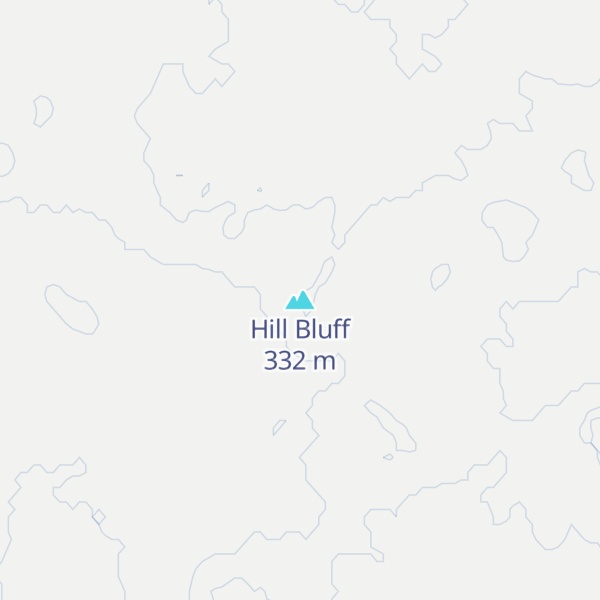 Map of Hill Bluff