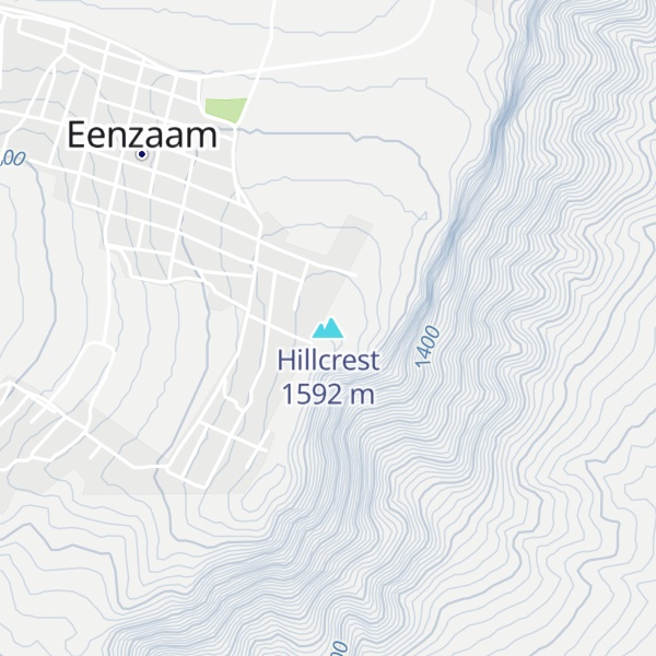 Map of Hillcrest