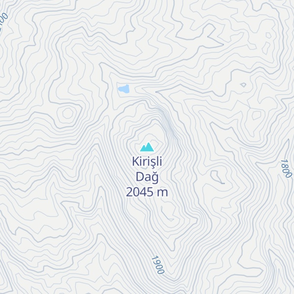 Map of Kirişli Dağ