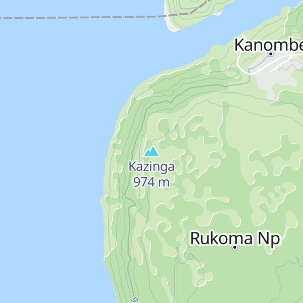 Map of Kazinga