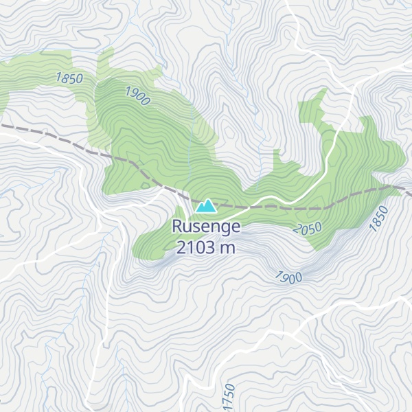 Map of Rusenge