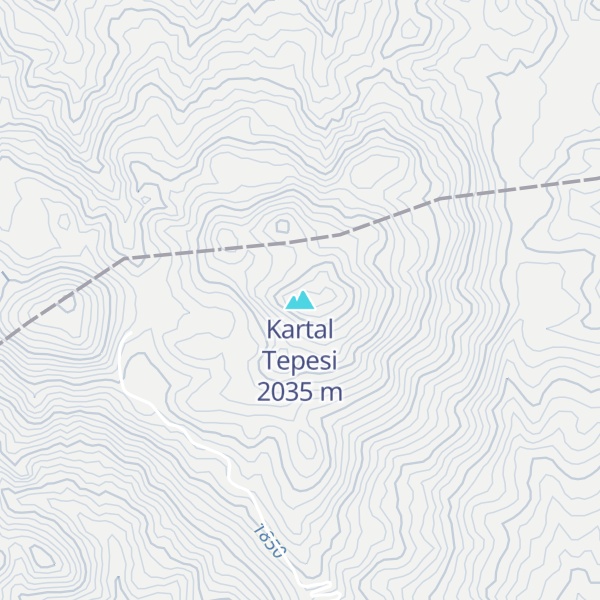 Map of Kartal Tepesi