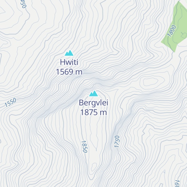 Map of Bergvlei