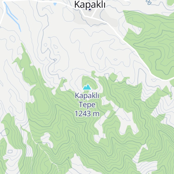 Map of Kapaklı Tepe